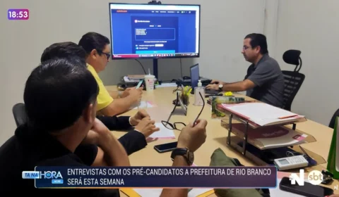 TV Norte Acre promove encontro com  representantes de pré-candidatos