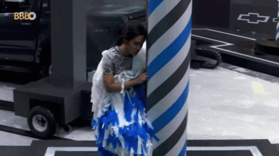 BBB 24: Veja momento em que Isabelle perde a prova de resistência