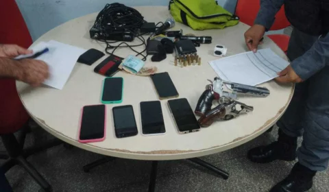 PM prende quatro homens suspeitos de assalto no Ouro Verde, em Manaus