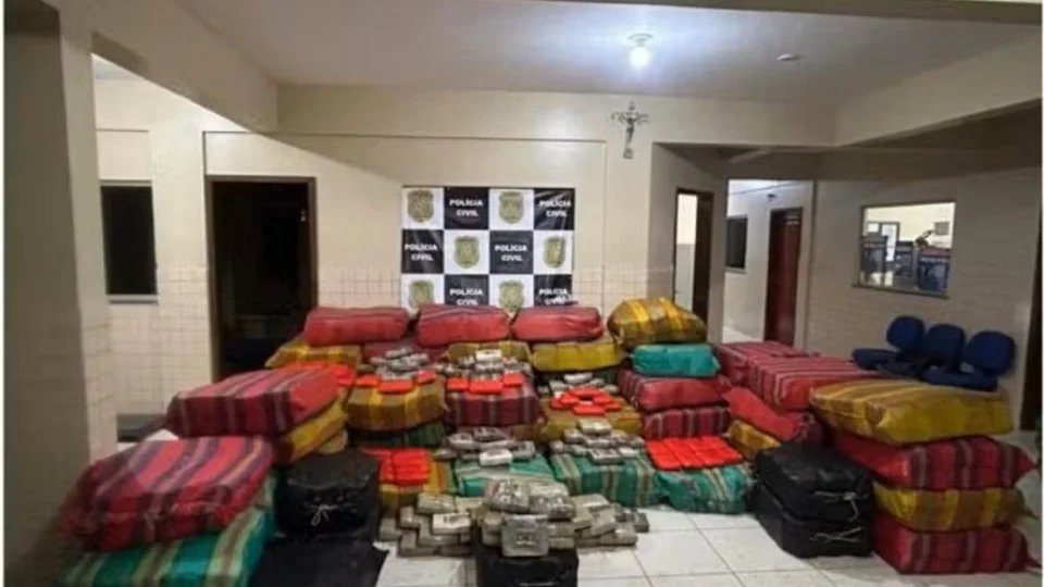 Polícias do Pará realizam apreensão de 3,2 toneladas de drogas