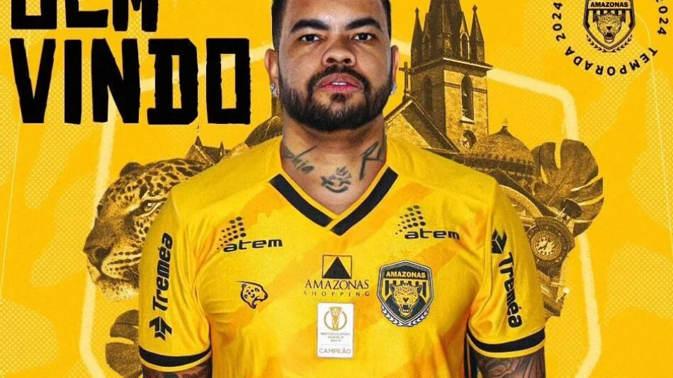 Amazonas anuncia Dentinho e mais três para o resto da temporada