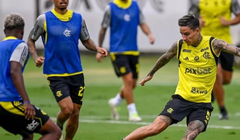 Brasileirão: Flamengo treina antes de enfrentar o Botafogo