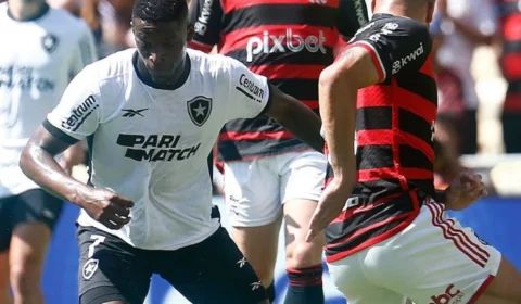 Botafogo vence o Flamengo e volta a ser líder do Brasileirão