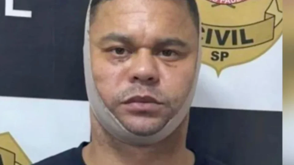 Bandido da ‘Cara Quadrada’ é preso durante cirurgia para alterar o rosto