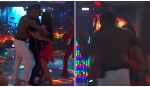 BBB 24: Matteus e Davi ‘disputam’ Isabelle na pista; veja