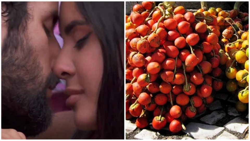 Beijo entre Matteus e Isabelle vira meme em Manaus: ‘gosto da pupunha’