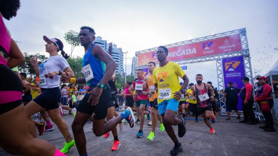 Manaus em Movimento: veja em qual dia você deve retirar os kits da corrida