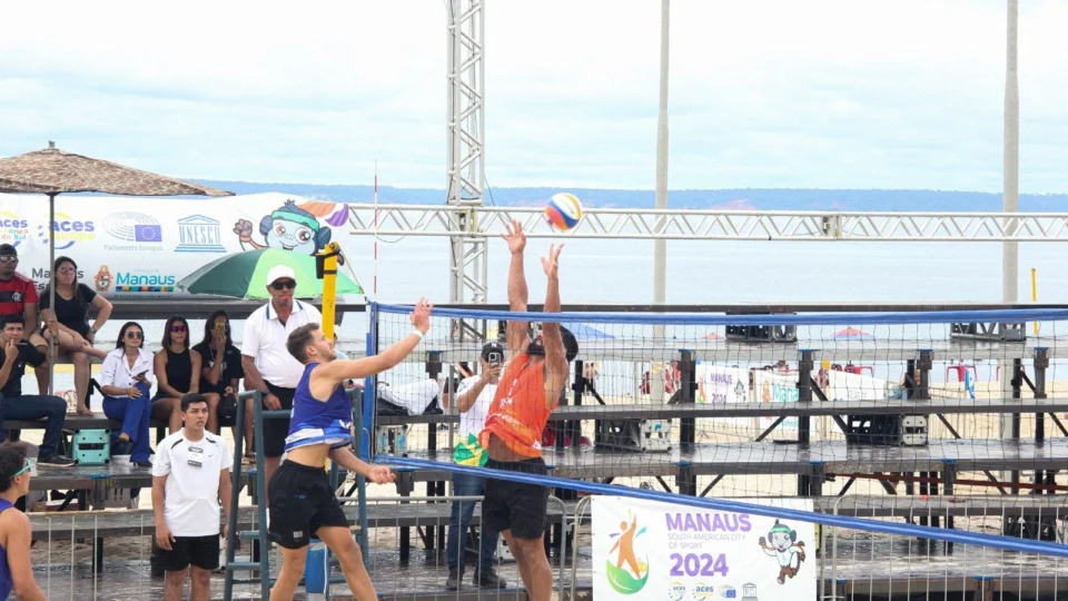 Manaus sedia 7ª etapa do Circuito Sul-Americano de Vôlei de praia