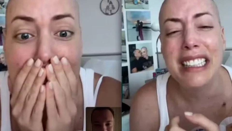 VÍDEO: Fabiana Justus filma reação ao descobrir resultado do transplante de medula