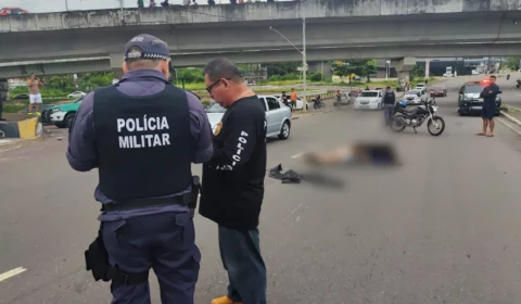 Motociclista morre após se enrolar em fio solto na Zona Sul de Manaus