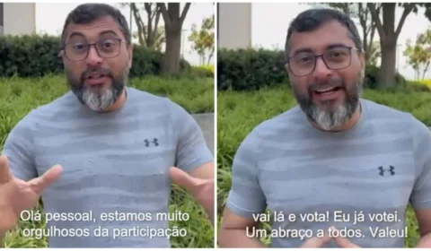 Governador do AM pede torcida para Isabelle no BBB 24: ‘já votei’