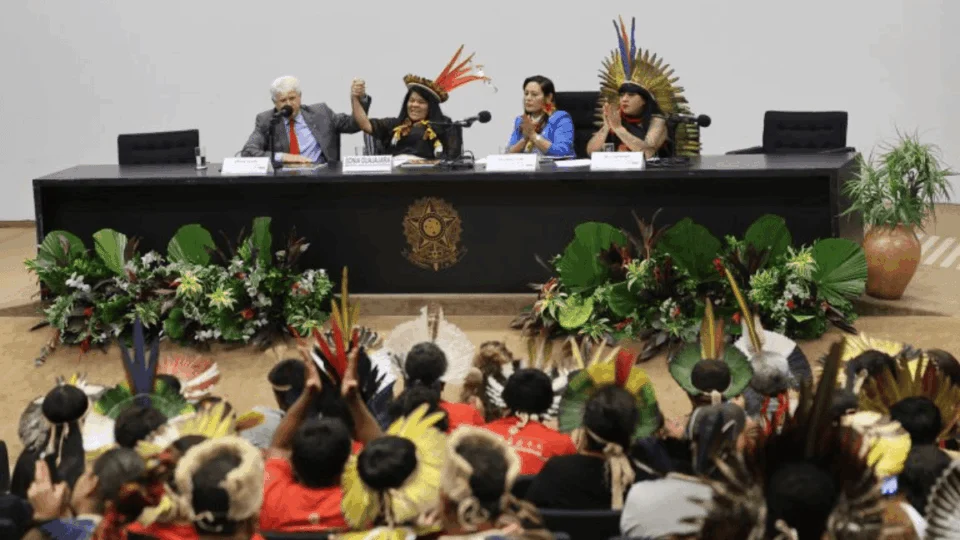 Indígenas defendem territórios em evento na Câmara dos Deputados