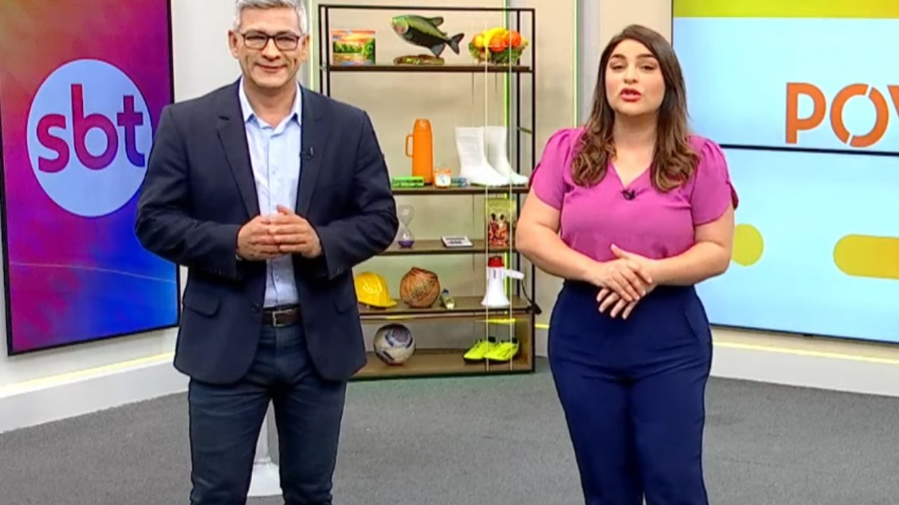 Samira Benoliel e Valter Frota - Foto: Reprodução/TV Norte Amazonas