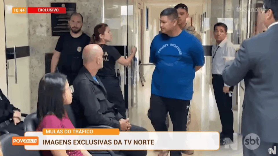 Vídeo: suspeitos de captar ‘mulas’ para o tráfico são presos no AM