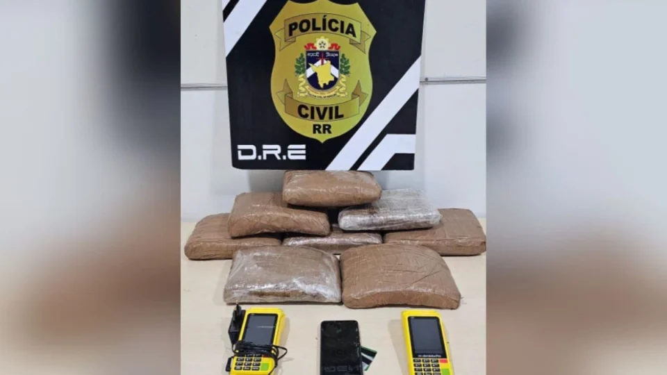 Polícia Civil de Roraima apreende 10kg de skunk em Boa Vista