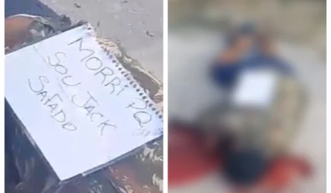 Homem é morto a tiros em Manaus e bilhete diz: ‘sou Jack safado’