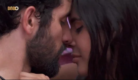 VÍDEO: confira momento em que Matteus e Isabelle se beijam pela 1ª vez