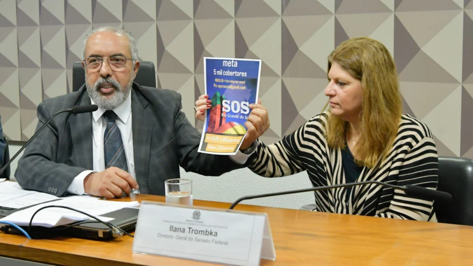 Senado lança Campanha SOS Rio Grande do Sul; Acompanhe