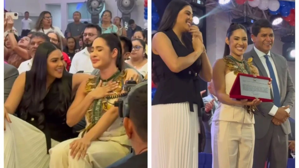 VÍDEO: Isabelle é oficializada embaixadora do Festival de Parintins