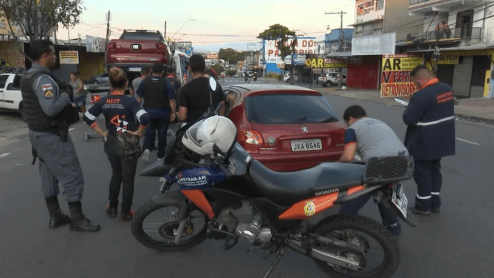 Acidentes de motocicleta lideram mortes no trânsito em Manaus e AM