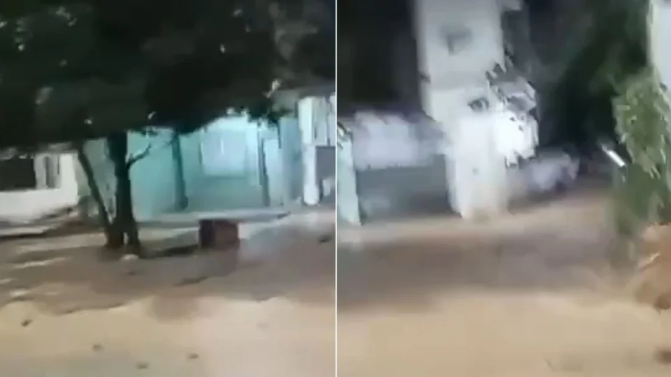 Casas são inundas por lama em Manaus e causa é revelada