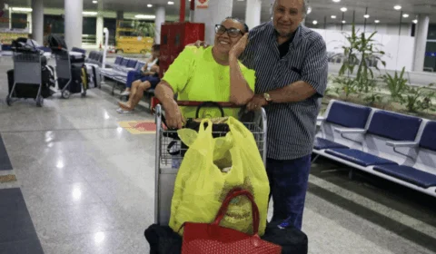 Primeiro voo com amazonenses residentes no RS chega a Manaus