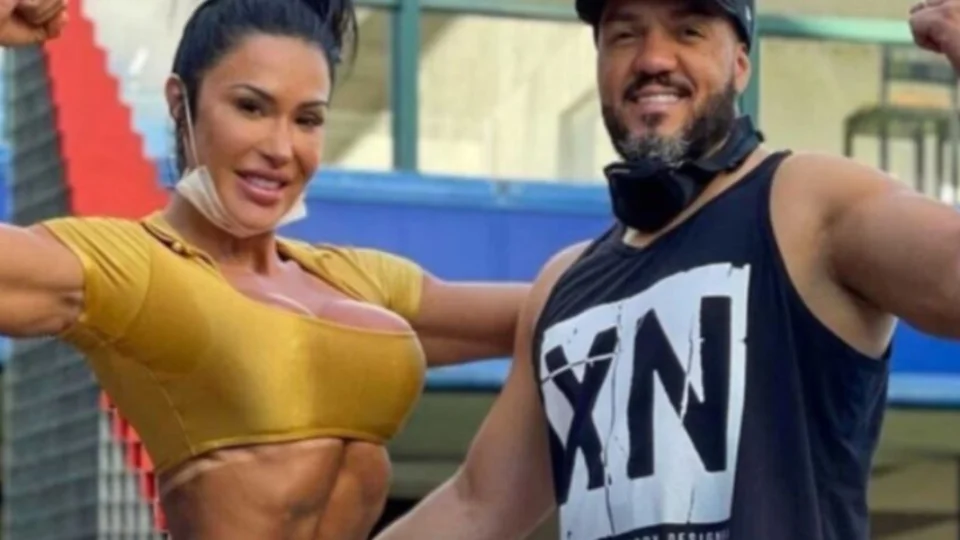 Gracyanne teria agredido Belo com socos após ter divórcio negado