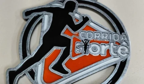 Que linda! Veja a medalha da Corrida Norte em Roraima