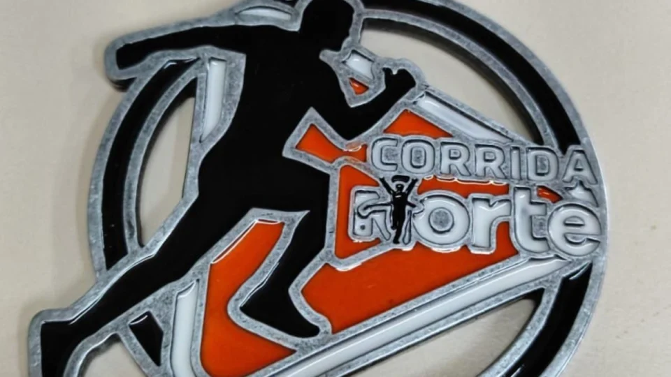 Que linda! Veja a medalha da Corrida Norte em Roraima