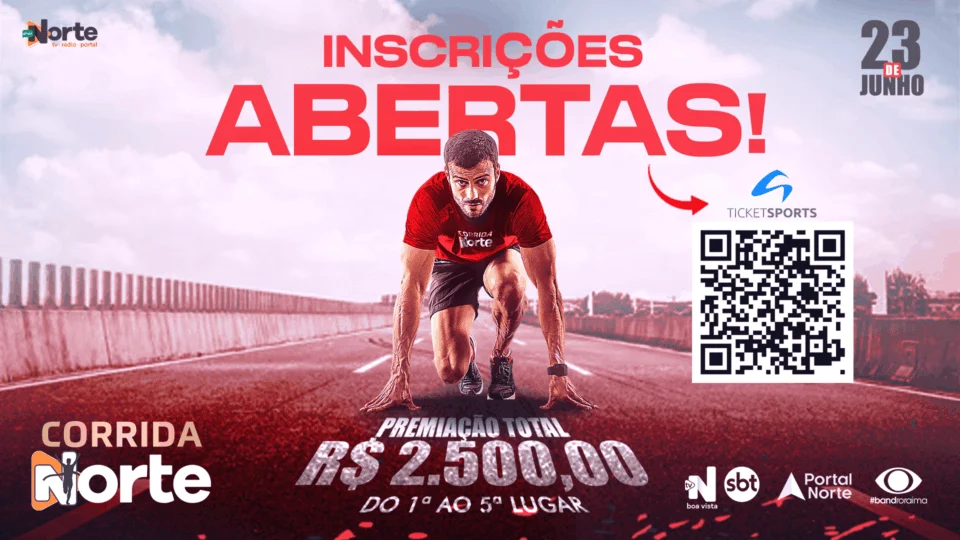 Corrida Norte: confira como garantir vaga no evento em Roraima