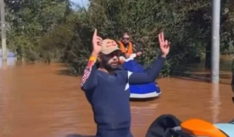 Pedro Scooby mostra realidade das pessoas no RS após viagem de socorro