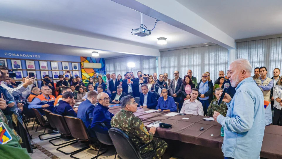 Chuva no RS: Governo Federal cria sala de situação no Planalto