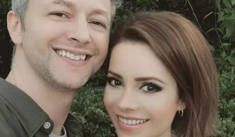 Lucas Lima mostra foto rara de Sandy com o filho; veja