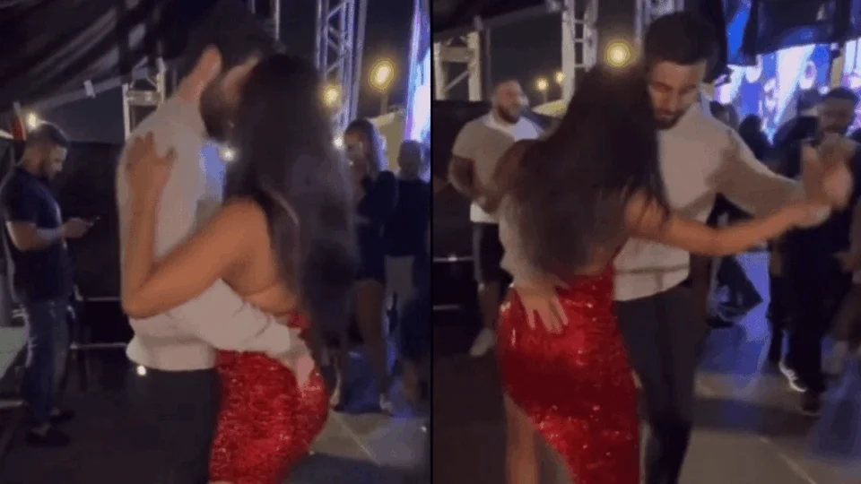 VÍDEO: Isabelle e Matteus dançam colados no show de Joelma, em Manaus