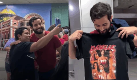 Matteus Amaral retorna a Manaus para ver Isabelle e recebe presente especial