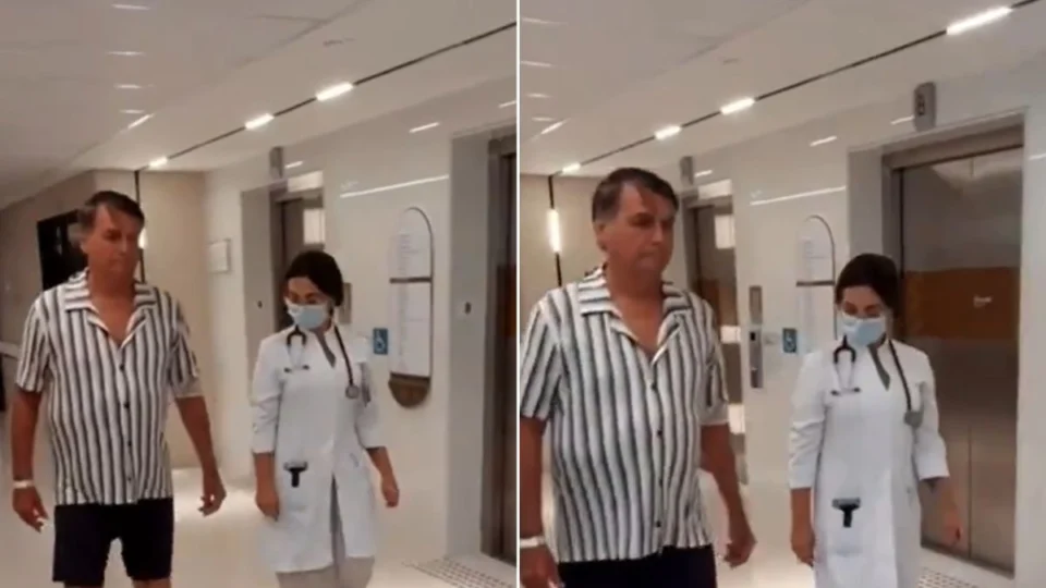 VÍDEO: Bolsonaro mostra estado de saúde após passar mal em Manaus