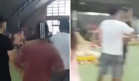 VÍDEO: casal é flagrado fazendo sexo em abrigo no RS e revolta famílias