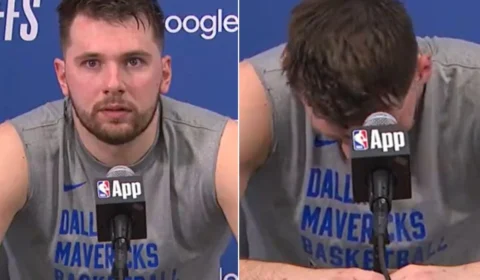 VÍDEO: coletiva de astro da NBA é atrapalhada por som de gemido; assista