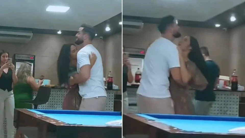 VÍDEO: Isabelle e Matteus dançam agarradinhos no aniversário da sogra