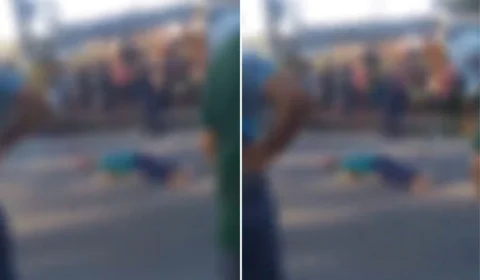 VÍDEO: motociclista morre após impacto com “Amarelinho” em Manaus