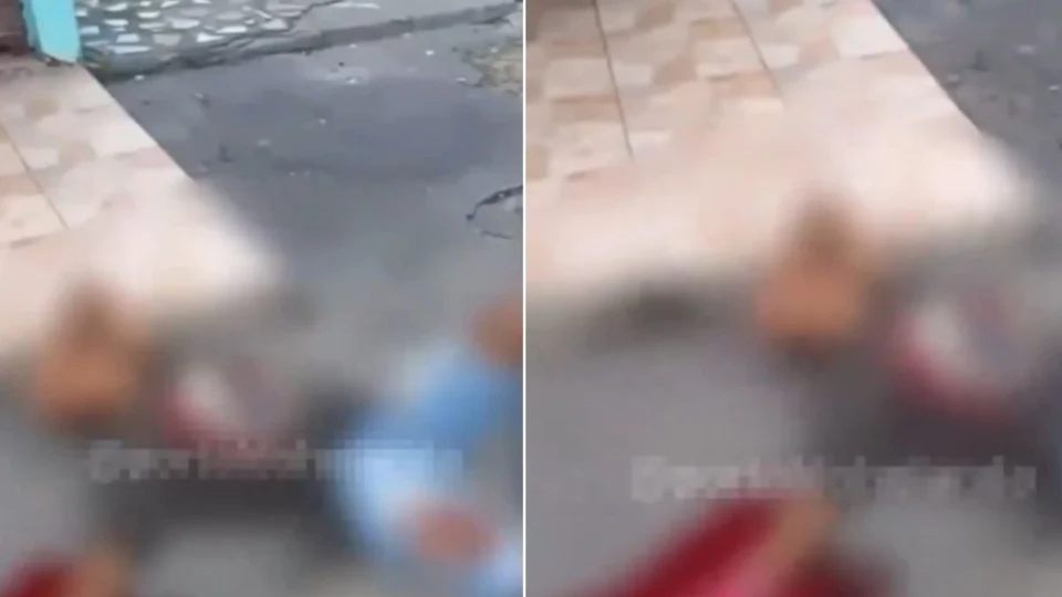 VÍDEO FORTE: tribunal do povo pune acusado de roubo e homem perde membro em Manaus