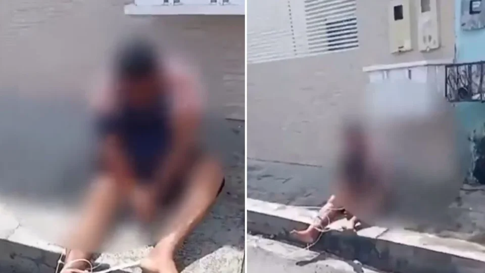 VÍDEO: suspeito de assalto é espancado em Manaus