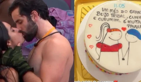 Isabelle e Matteus ganham presente inusitado para comemorar data especial