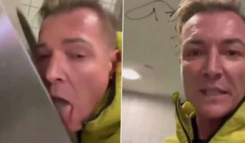 Vídeo: político faz gravação lambendo privada e viraliza na internet