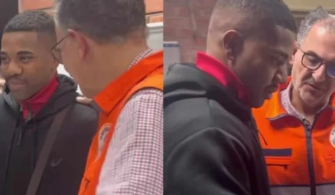 Davi volta ao Rio Grande do Sul e é recebido por prefeito de Canoas; veja imagens