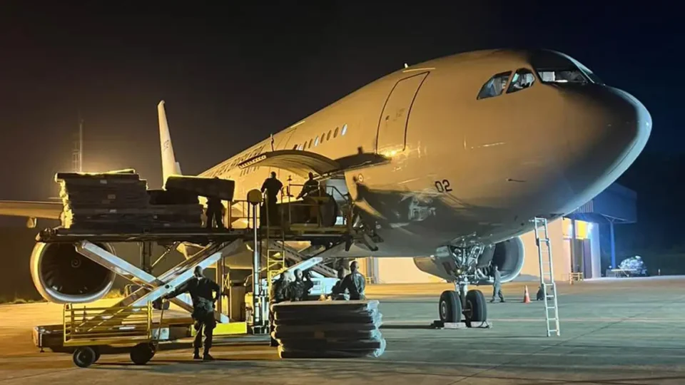 FAB leva 34 toneladas de doações que arrecadou para o RS