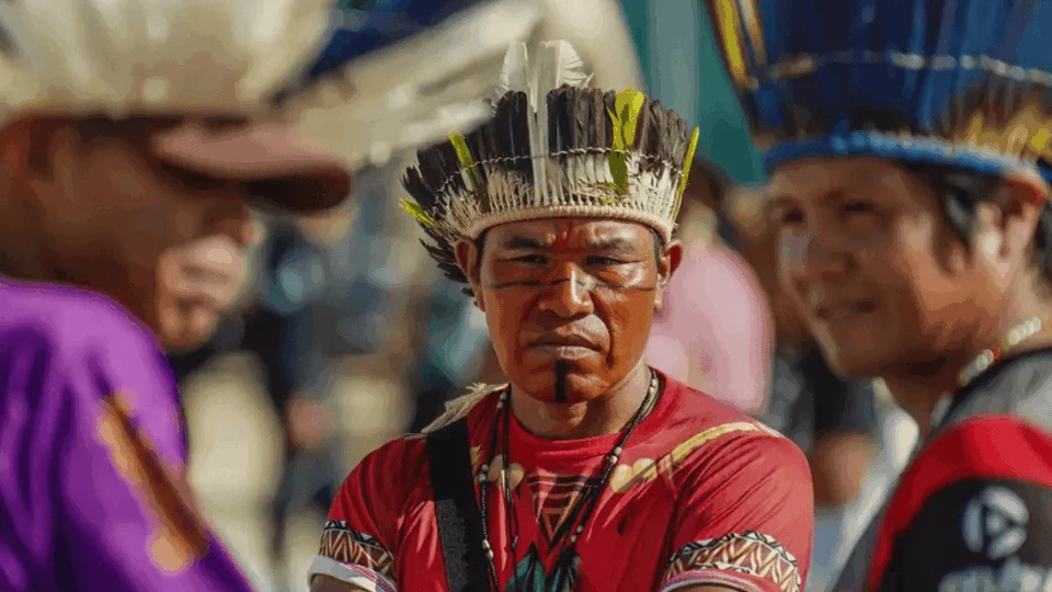 Pataxós bloqueiam acesso ao Palácio do Planalto