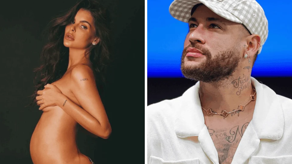 Modelo, supostamente grávida de Neymar, revela rosto de filha; veja