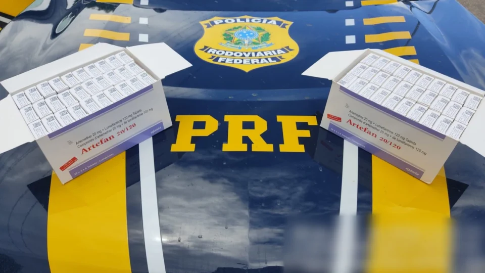 Contrabando: Polícia apreende medicamento contra malária, em Roraima