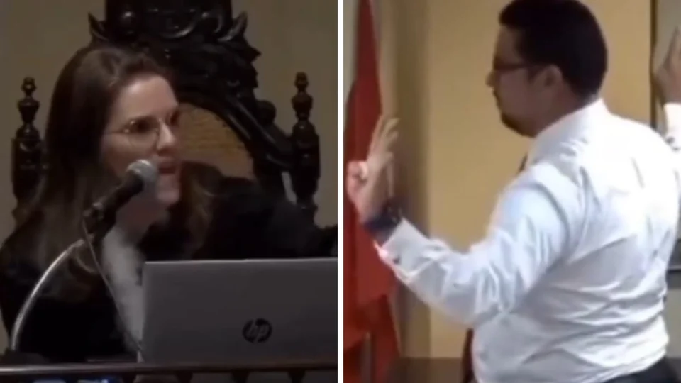 VÍDEO: Advogado grita e ofende juíza durante julgamento no Pará